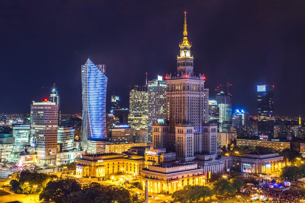 Warszawa, okolice Mokotówa i placu Jana Pawła II
